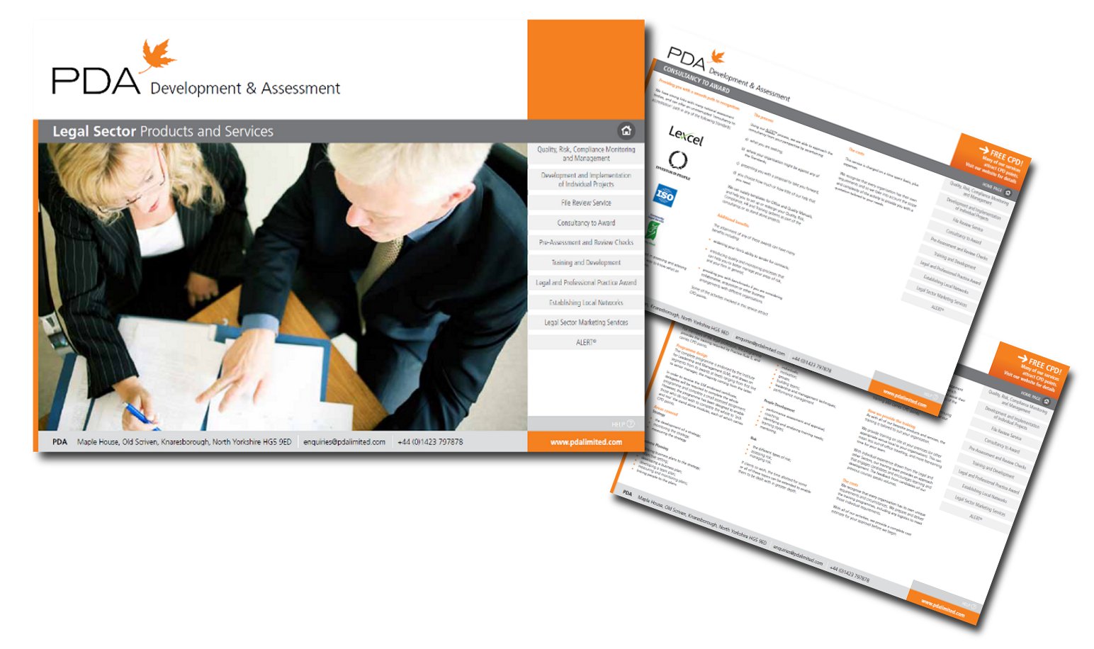 Interactive PDF PDA legal services PDA Marketing